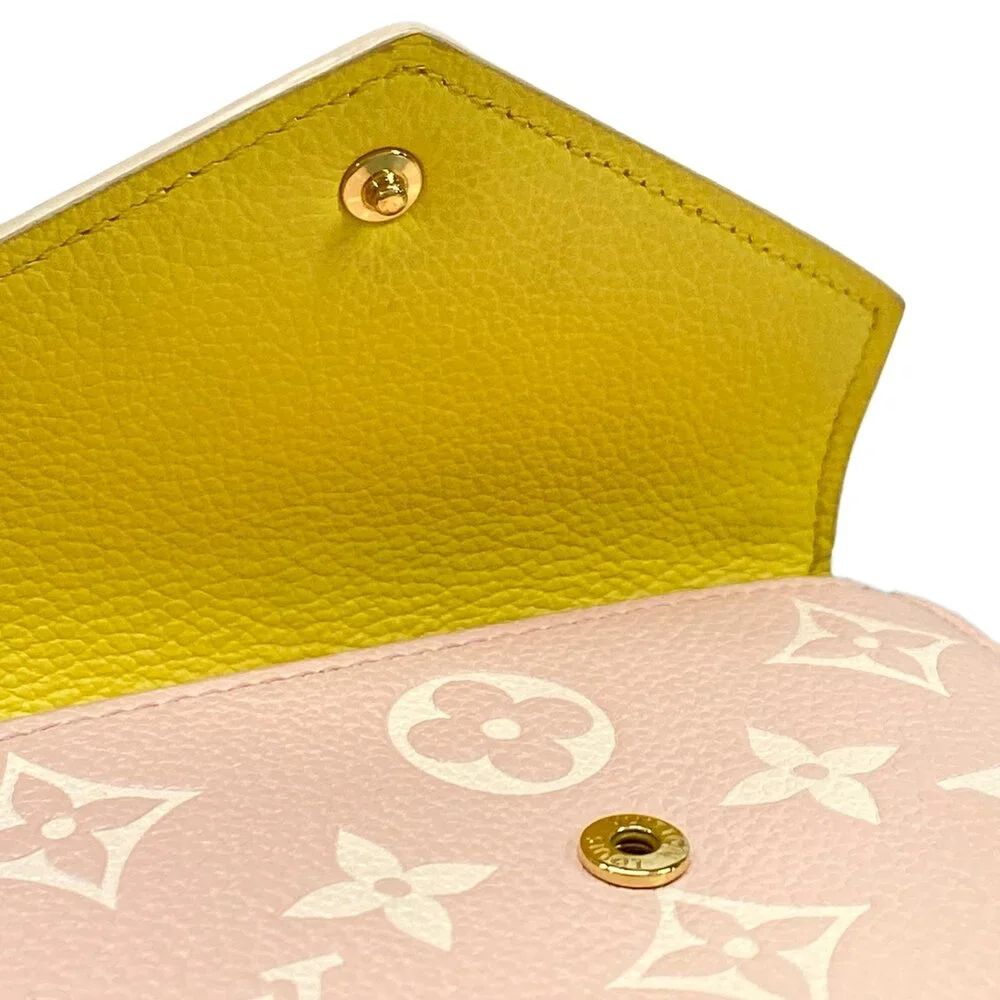Louis Vuitton Portefeuille Victorine Bicolor Monogram Amplant Trifold Wallet